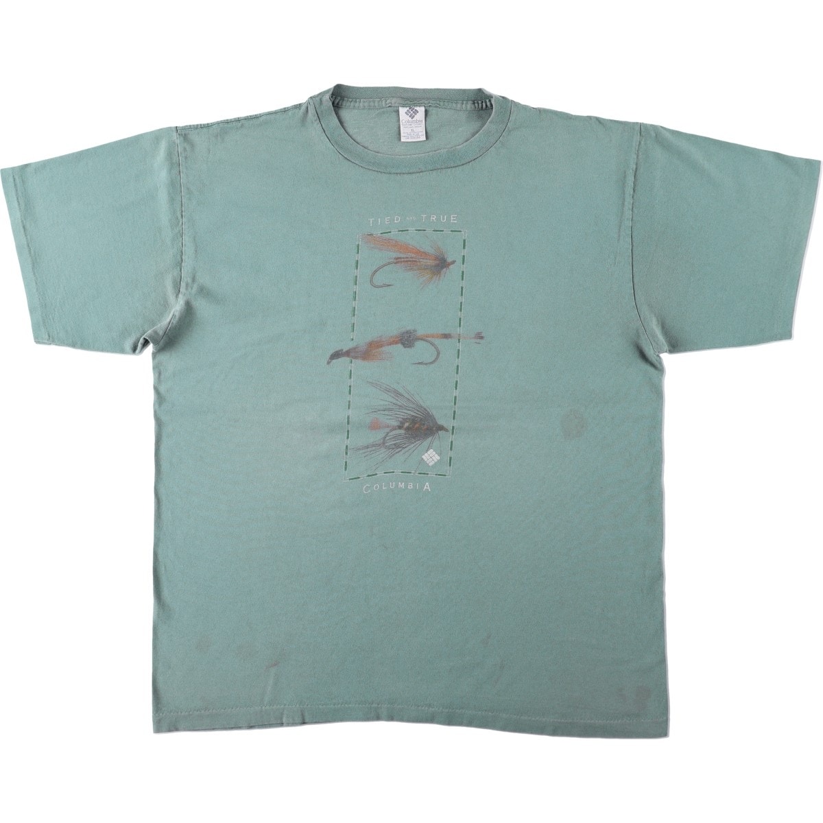古着 90年代 コロンビア Columbia 半袖 プリントTシャツ USA製 メンズXL相当 ヴィンテージ/eaa664383