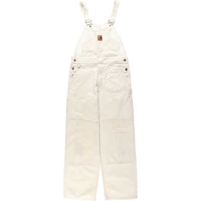 古着 カーハート Carhartt ダブルニー デニムオーバーオール メンズw36相当/eaa642952