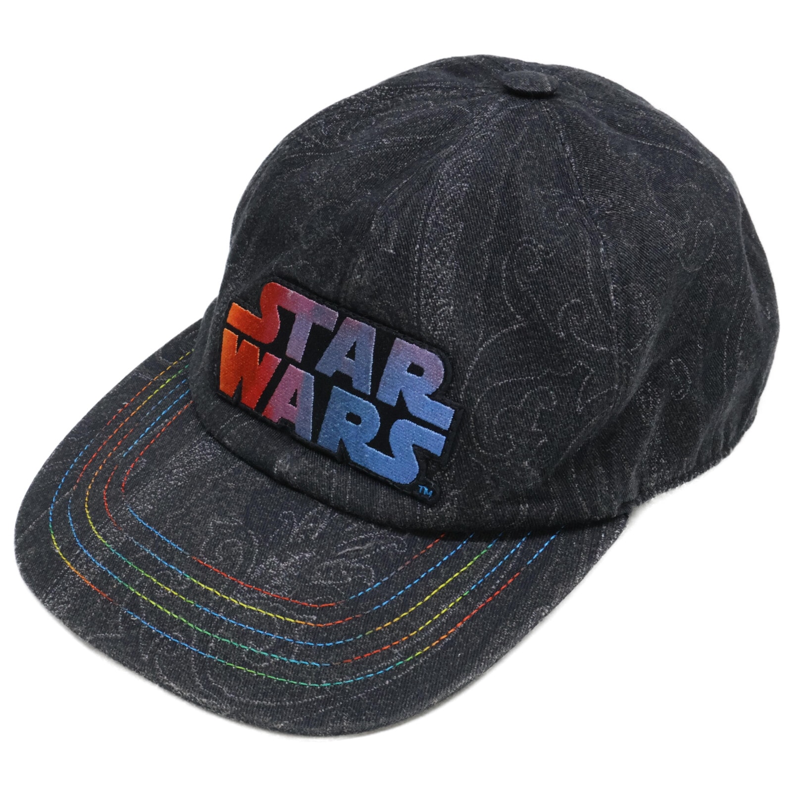 エトロ x STAR WARS スターウォーズ ロゴ ペイズリー柄 キャップ L/XL
