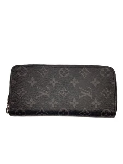 Louis Vuitton Zippy Wallet Vertical Monogram Eclipse
