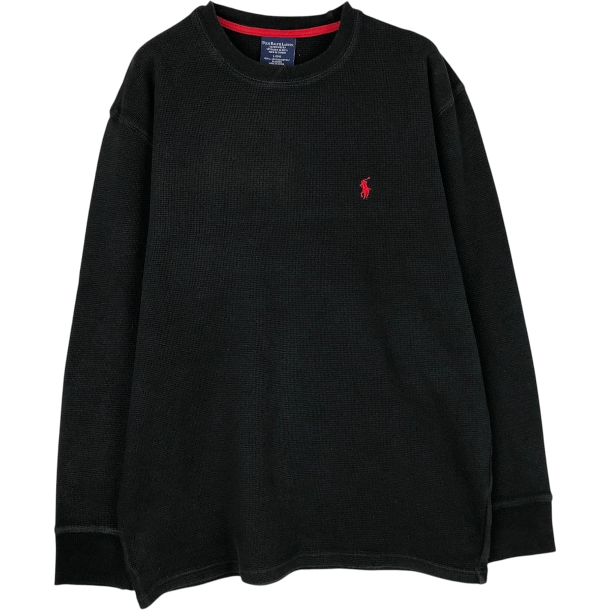 古着 ラルフローレン Ralph Lauren サーマルロンT ワッフル メンズL相当/eaa632421