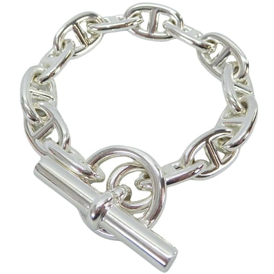 Hermes Chaine D'ancre MM Bracelet "Silver"