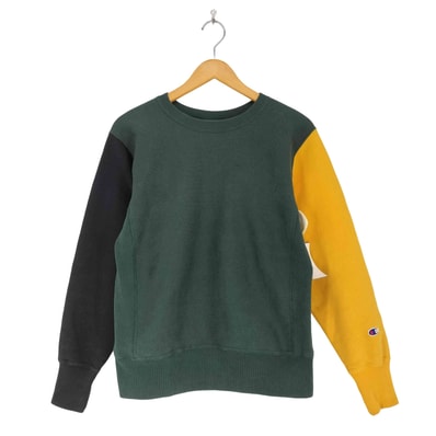 REVERS WEAVE CREW NECK SWEAT マルチカラー【1141322612034】