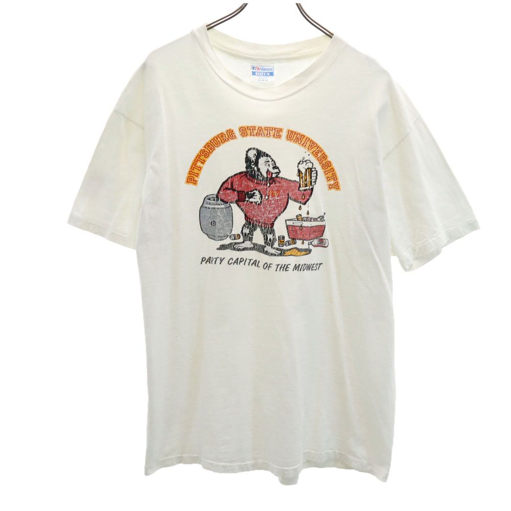 Hanes 80s 半袖 シングルステッチ Tシャツ