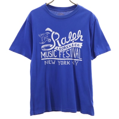 POLO RALPH LAUREN ポロラルフローレン 半袖 Tシャツ L ブルー
