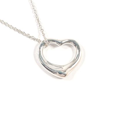 ティファニー ネックレス オープンハート エルサペレッティ シルバー