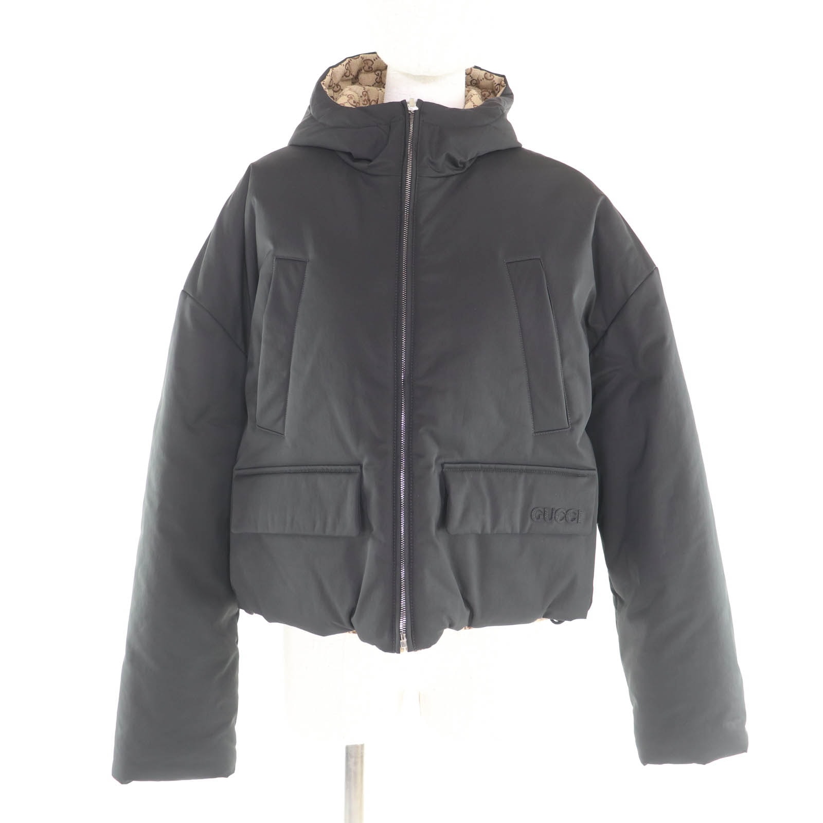 未使用品 グッチ ジャケット ブラック レディース 44 789823