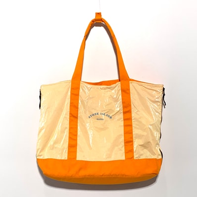 Stone Island Nylon Marina Tote Bag "Orange"