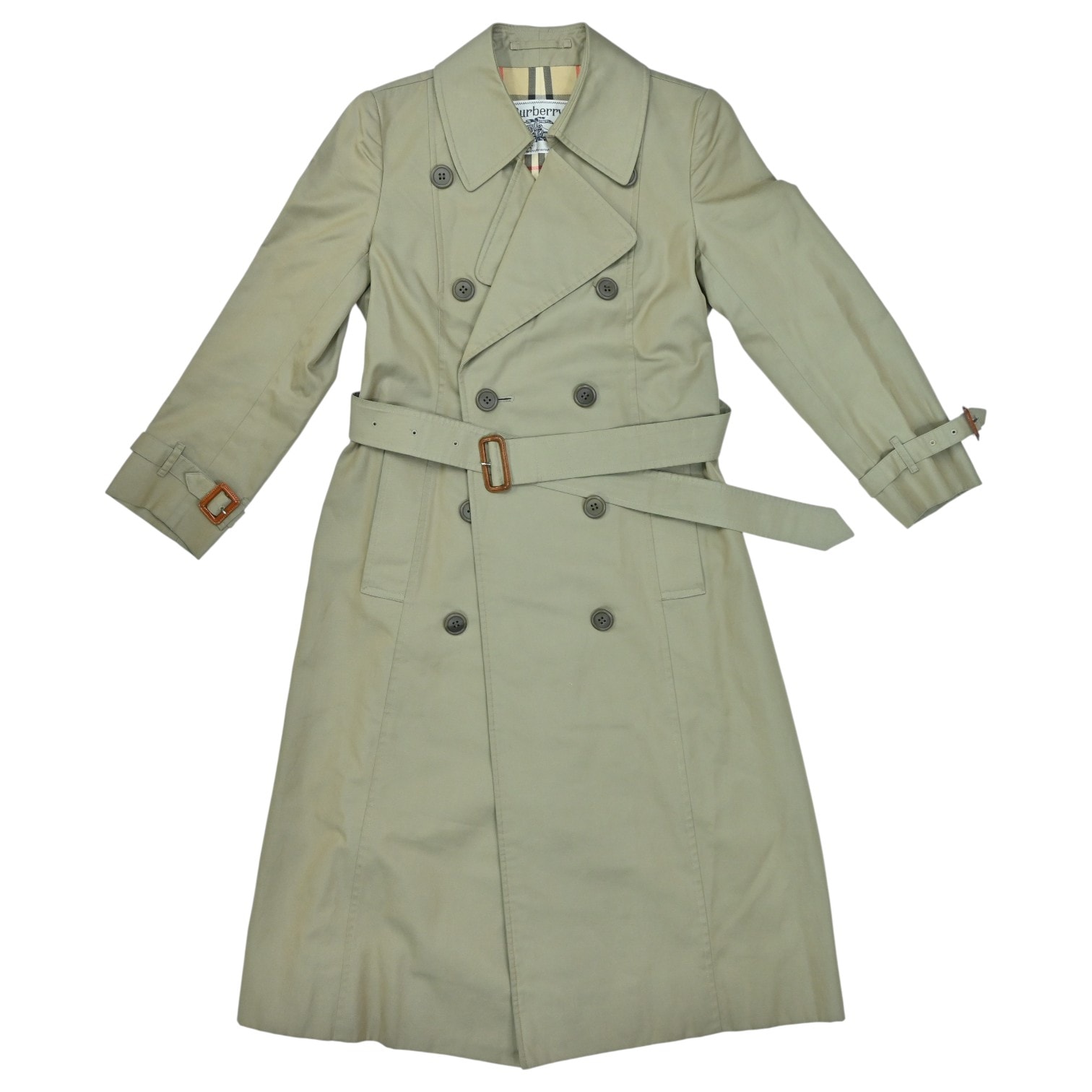 B (目立った傷や汚れなし)】バーバリー トレンチコート レディースの