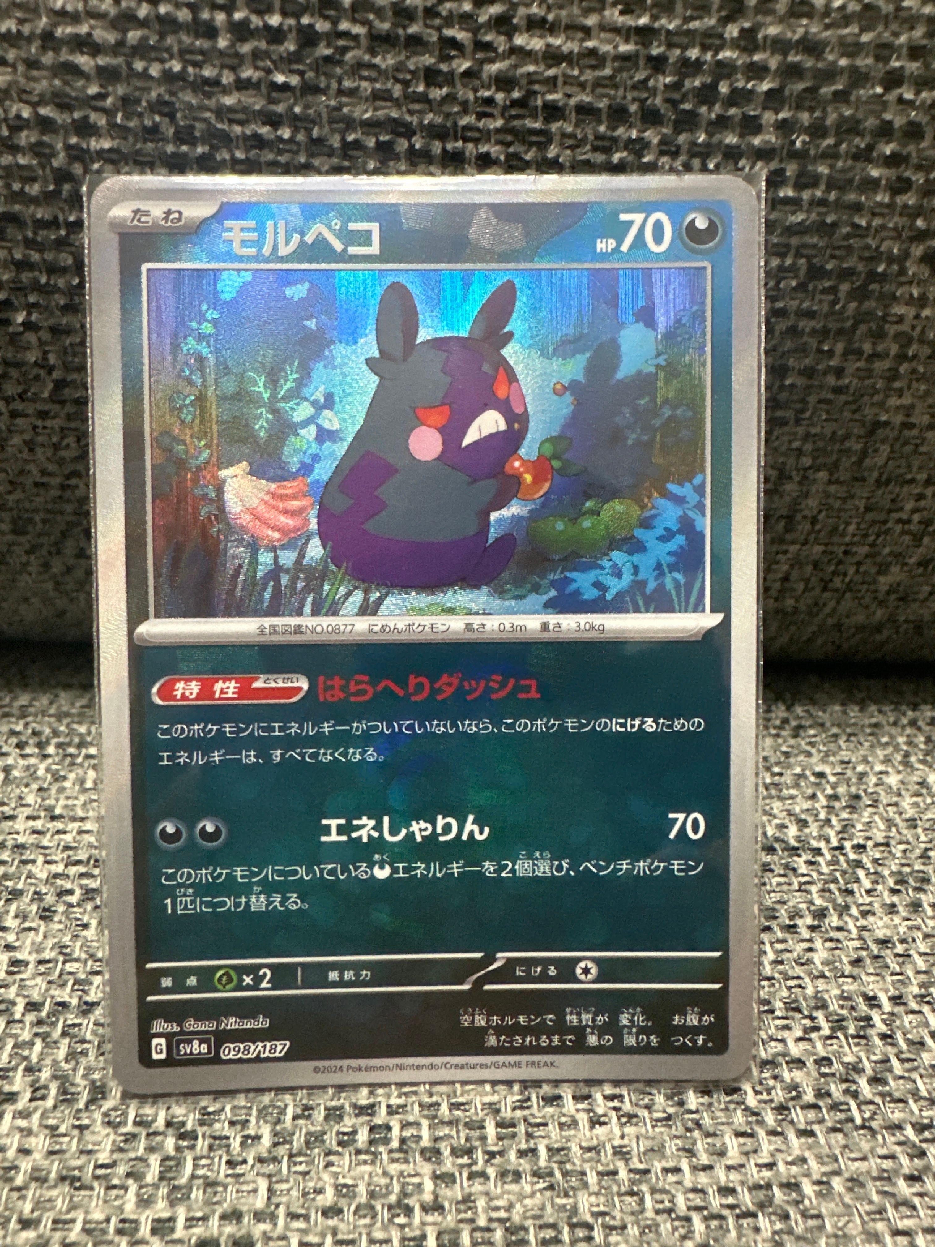 モルペコ :マスターボールミラー [SV8a 098/187](ハイクラスパック「テラスタルフェスex」)