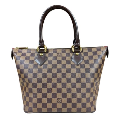 ルイヴィトン サレヤPM ダミエ ハンドバッグ ダミエキャンバス N51183 ブラウン レディース LOUIS VUITTON 中古