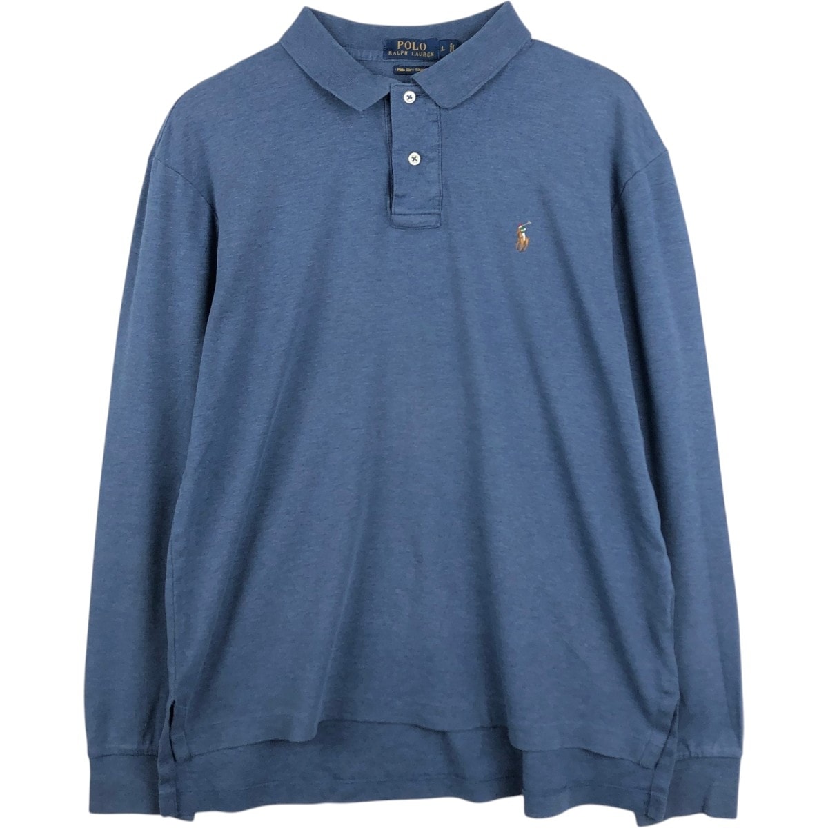 古着 ラルフローレン Ralph Lauren POLO RALPH LAUREN 長袖 ポロシャツ メンズL相当/eaa677357