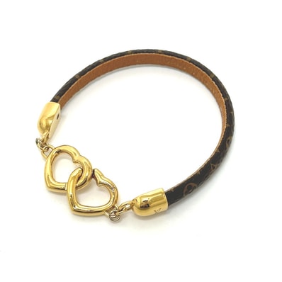ルイヴィトン LOUIS VUITTON ブレスレット ブラスレ・セイ・イエス M6758 ブレスレット モノグラムキャンバス ブラウン