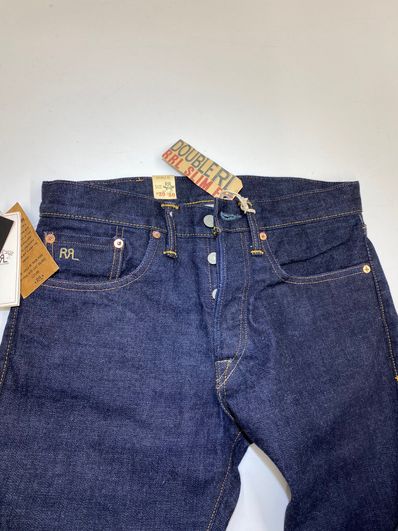 RRL スリム フィット セルビッジ デニム