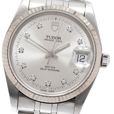 チュードル プリンスデイト 74034 メンズ 【中古】