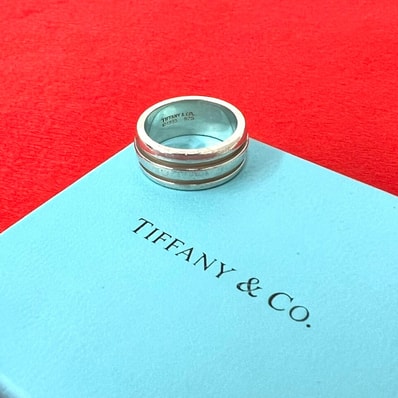 TIFFANY&Co. ティファニー グルーブド ダブルライン リング シルバー925 リング・指輪 17号 シルバー
20142