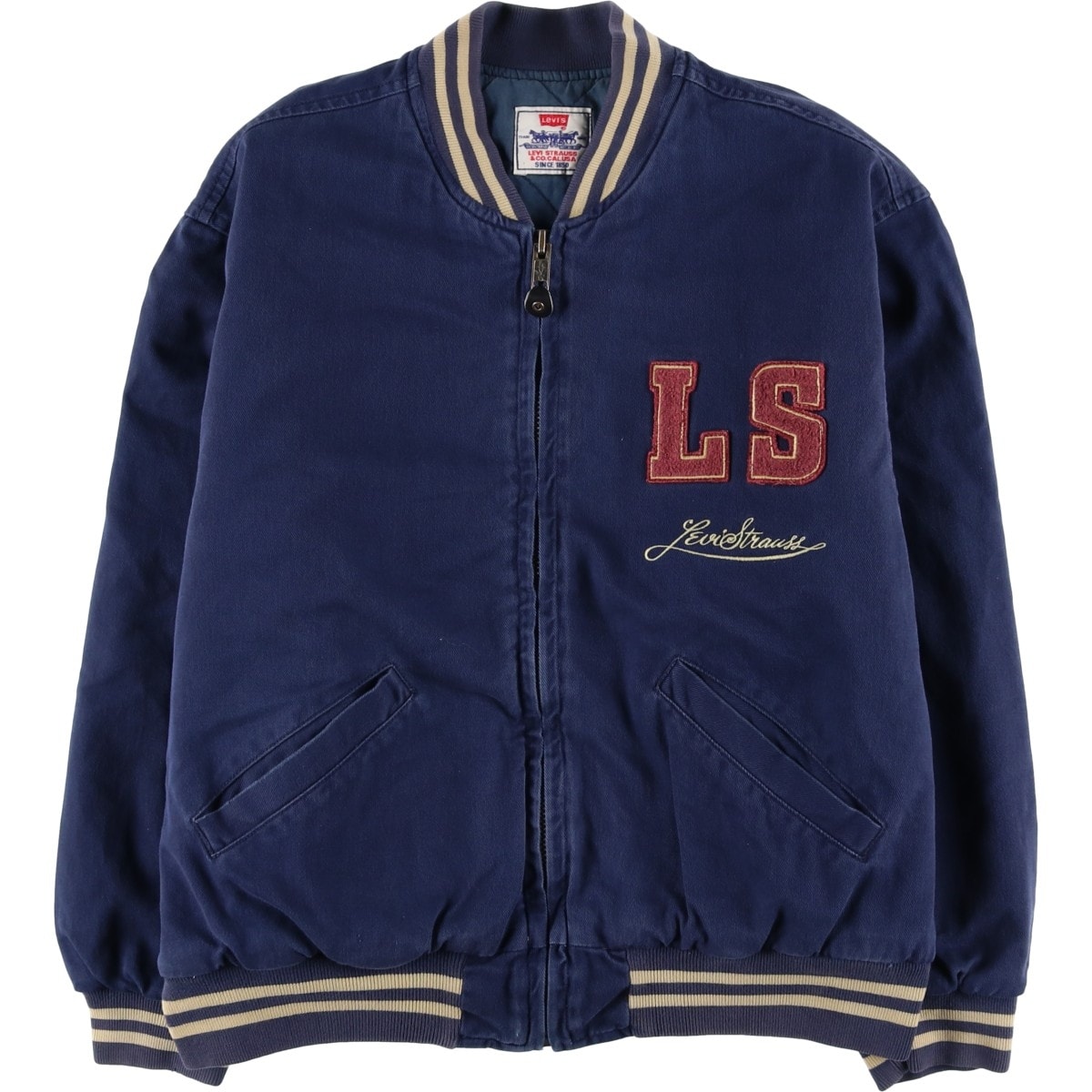 古着 90年代 リーバイス Levi's 中綿入り コットンブルゾン メンズL相当 ヴィンテージ/eaa608888
