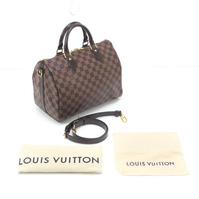 $$ LOUIS VUITTON ルイヴィトン バッグ ハンドバッグ ダミエ スピーディ バンドリエール 30 N41183