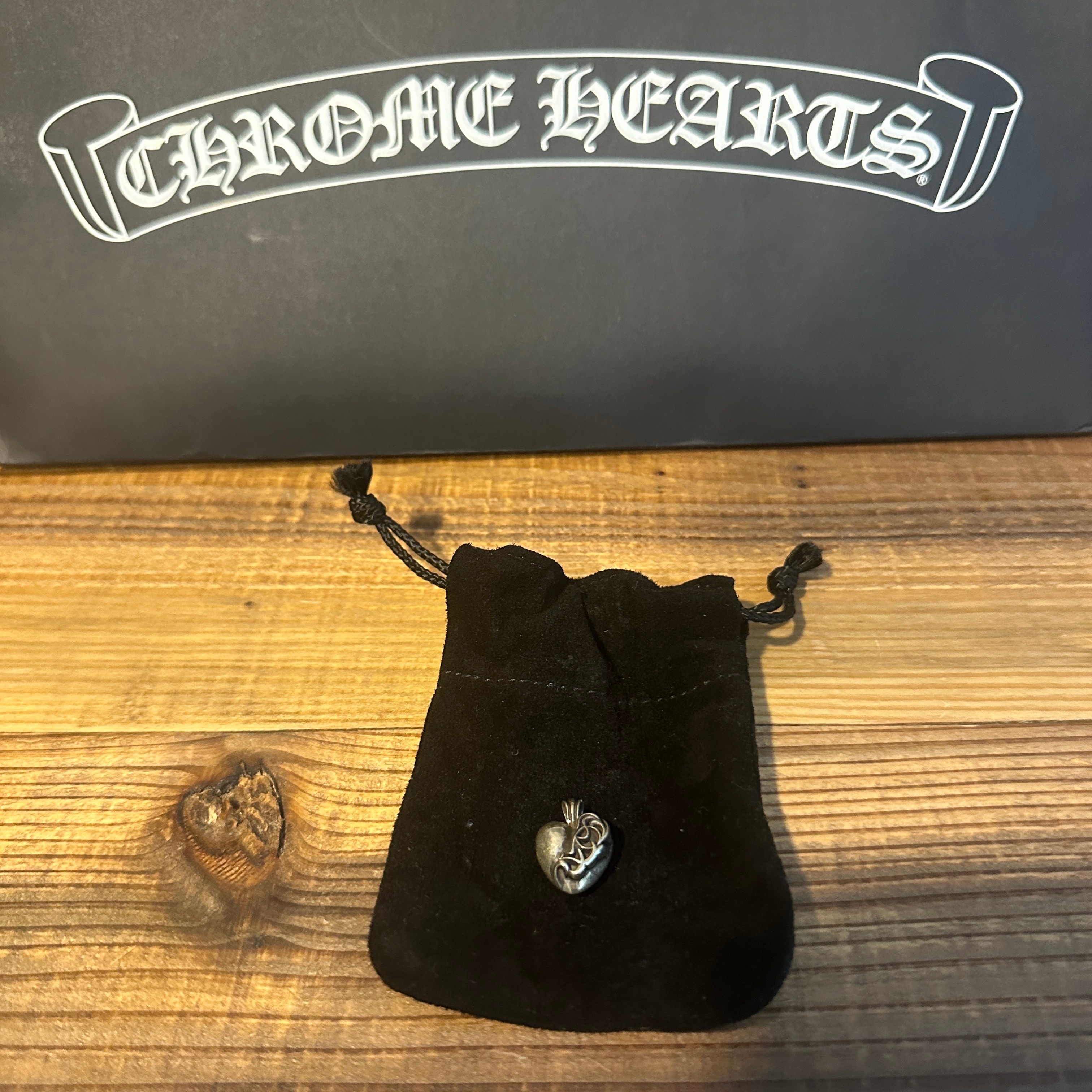 Chrome Hearts ハートチャーム ラスベガス限定 ペンダントトップ