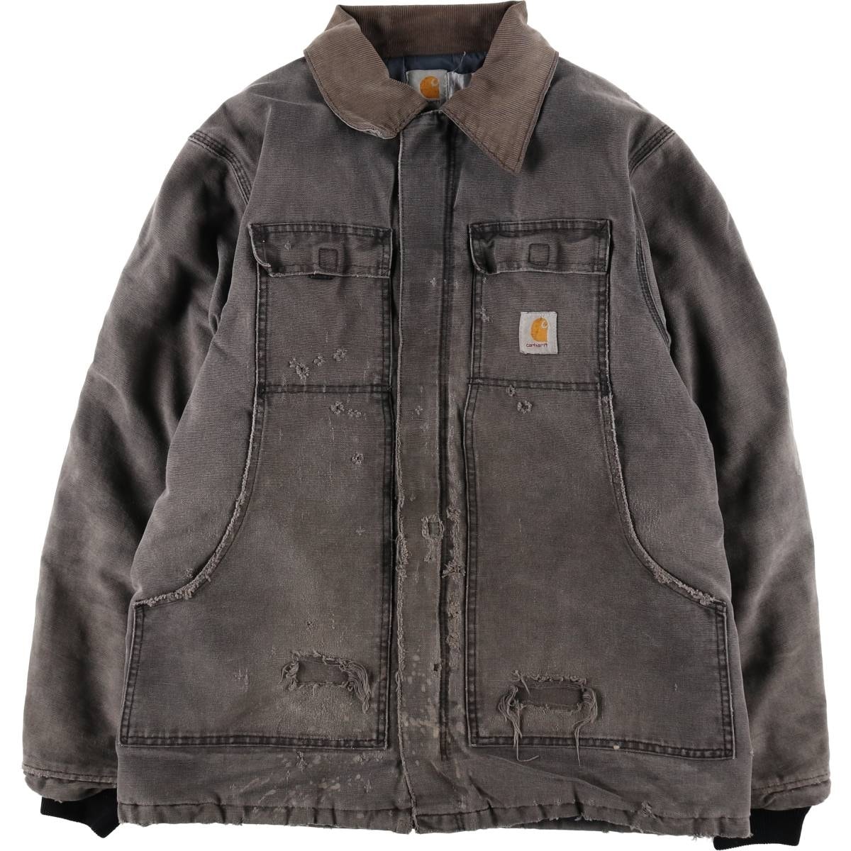 古着 カーハート Carhartt トラディショナルコート ダックワークジャケット メンズXL相当/eaa619636