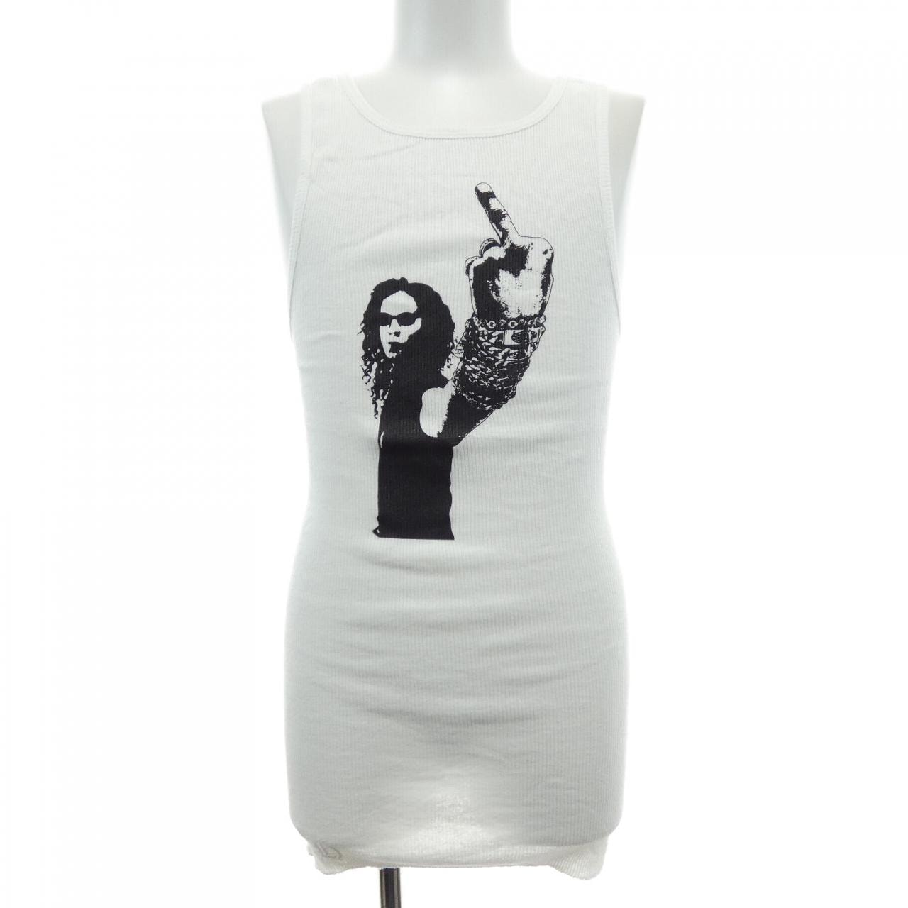 Chrome Hearts Richard Stark Print Tank Top "White/Black"