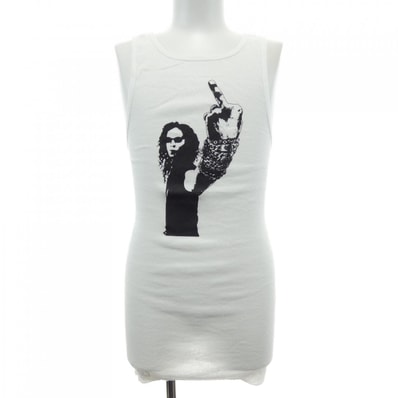 Chrome Hearts Richard Stark Print Tank Top "White/Black"