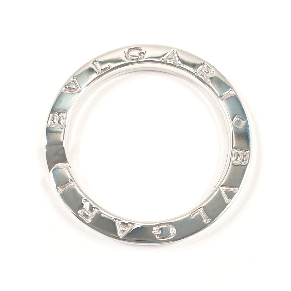 ブルガリ キーホルダー キーリング   シルバー