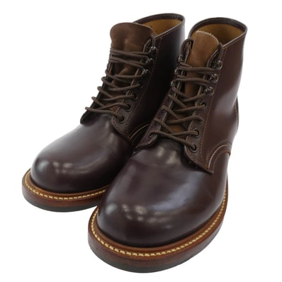 The REAL McCOY'S ザリアルマッコイズ ブーツ 882004 JOE McCOY ジョー マッコイ CAT'S PAW ホースハイド レイルマン ブーツ ブラウン系 7【中古】