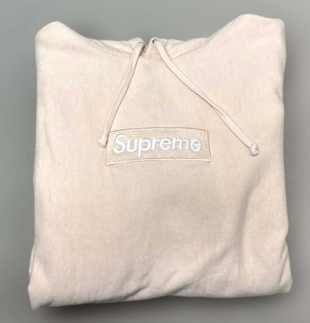 Supreme Box Logo Hooded Sweatshirt "Peach Pink" (16FW)