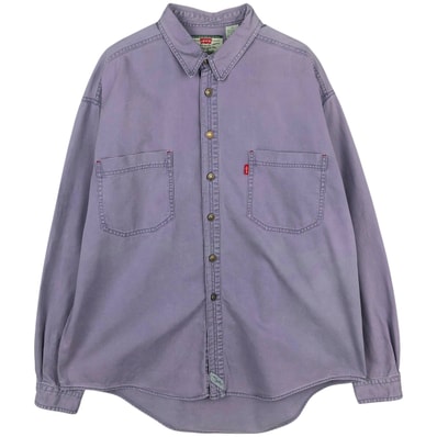 古着 リーバイス Levi's 長袖 デニムシャツ メンズXL相当/eaa646627