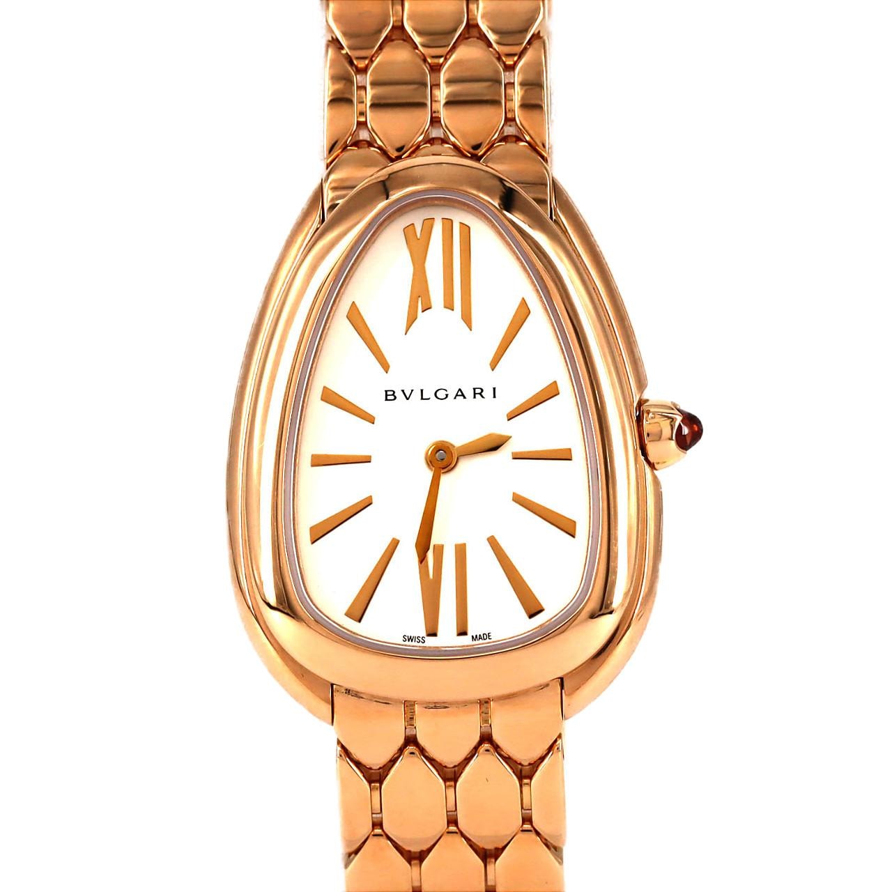 ブルガリ セルペンティセドゥットーリ PG 103145 PG・RG クォーツ