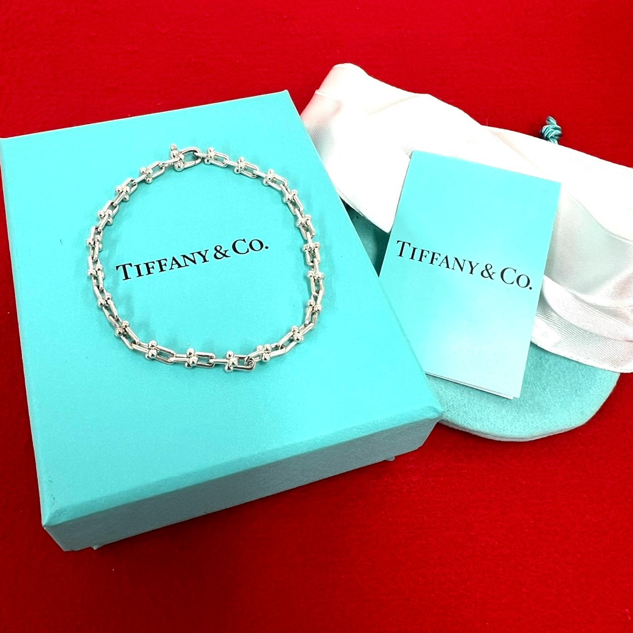 TIFFANY&Co. ティファニー ハードウェア マイクロリンク ブレスレット シルバー925 ブレスレット シルバー
35862