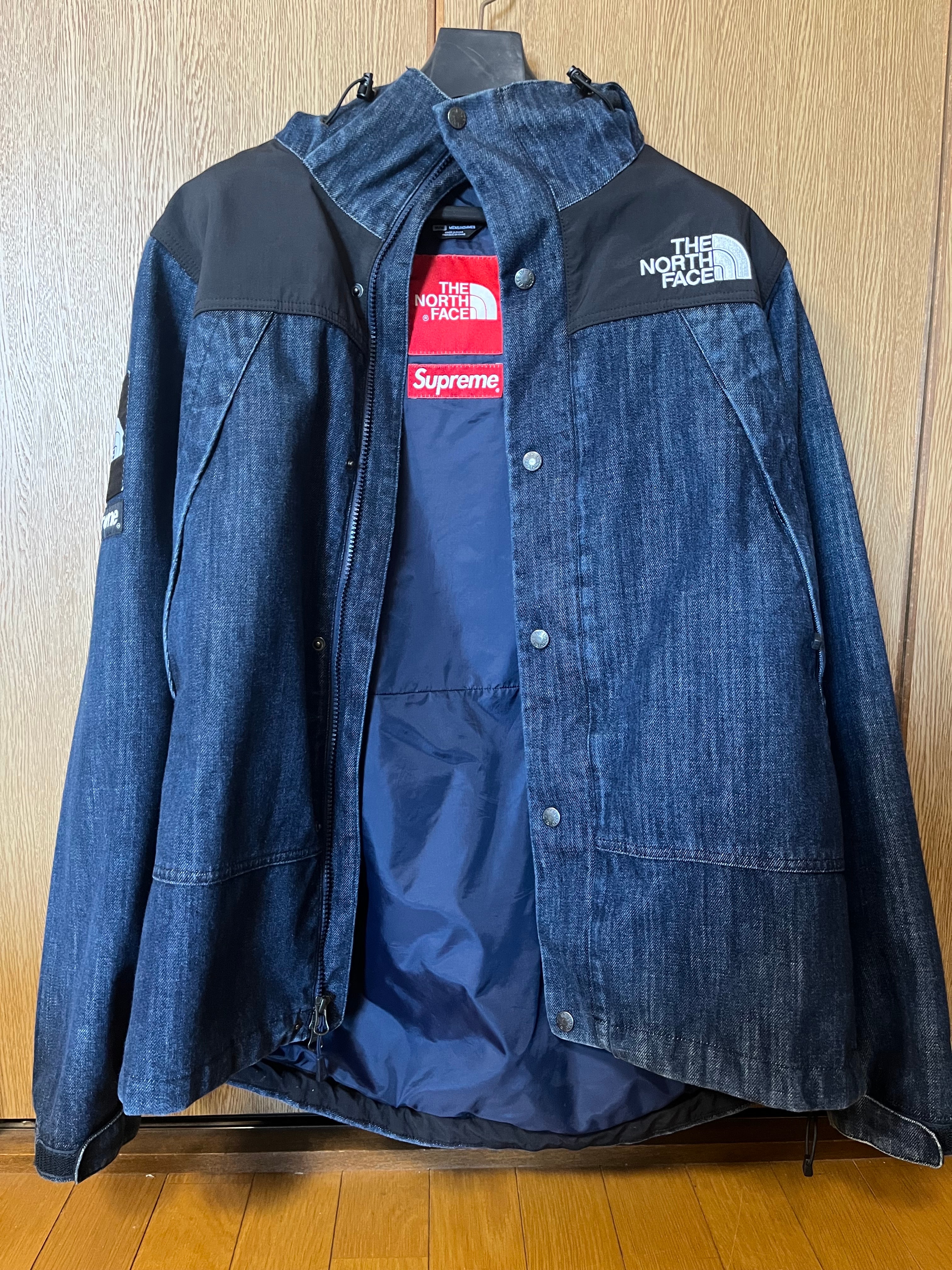 Supreme The North Face Denim Dot Shot Jacket "Denim"
