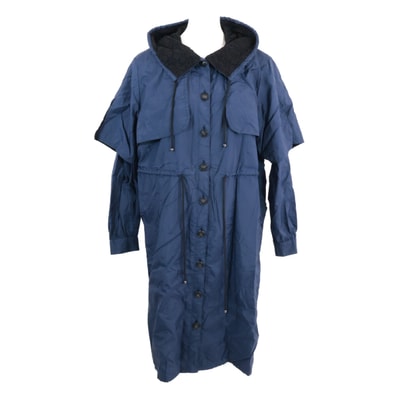 シャネル 【国内正規】P57140V43199 ココマークボタン ナイロン フーディ 36