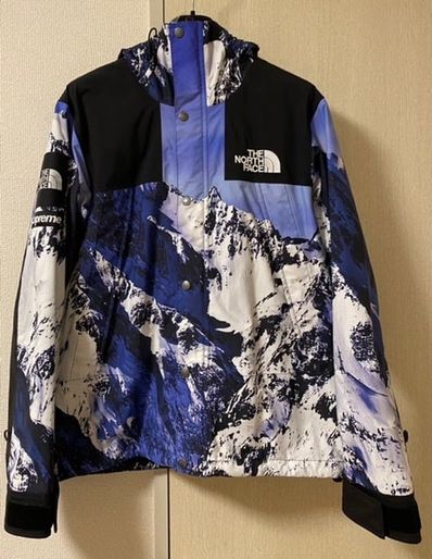 Supreme x The North Face Mountain Parka "Blue"