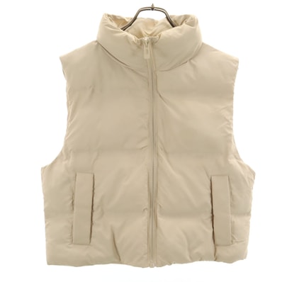 ZARA ザラ 中綿ベスト S ベージュ系
