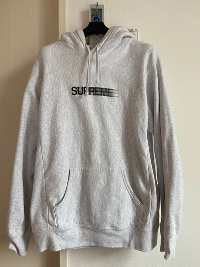 Supreme Motion Logo Hooded Sweatshirt "Grey" (20SS)