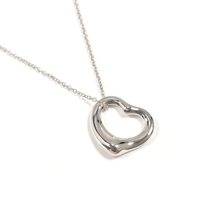 ティファニー ネックレス オープンハート エルサペレッティ シルバー