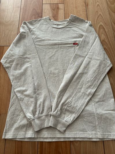 Supreme Small Box L/S Tee "Oatmeal"(23SS)