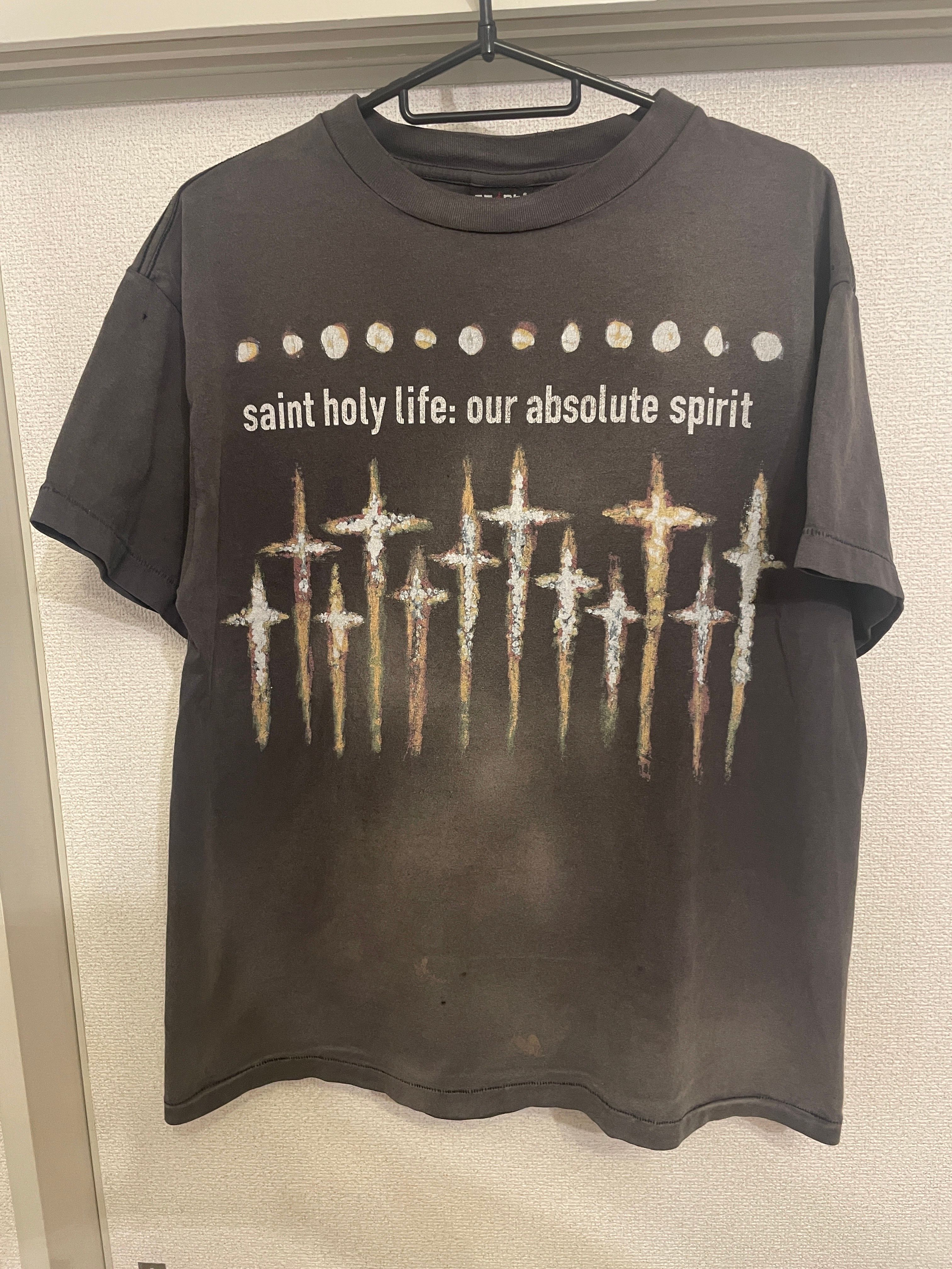 SAINT Mxxxxxx x FORSOMEONE FS_SS T-Shirt/God "Black"