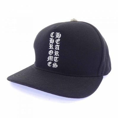 Chrome Hearts Baseball Cap CH Logo "Black/White"