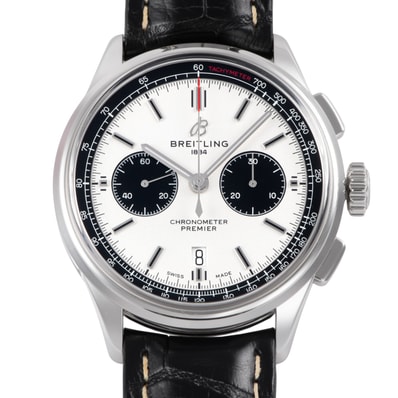 BREITLING ブライトリング プレミエ B01 クロノグラフ 42 AB0118221G1P2 ステンレススチール