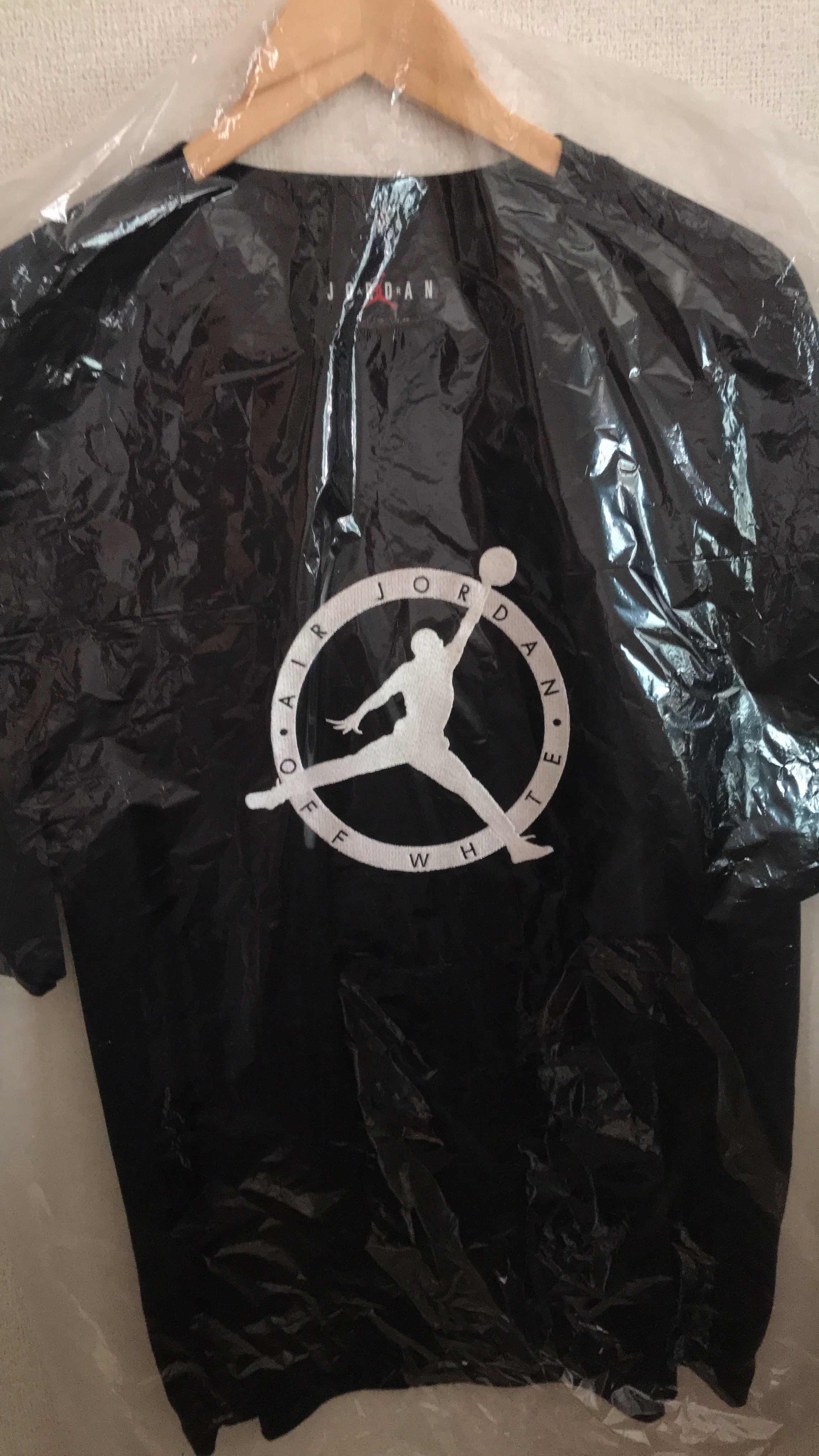 Air Jordan Off-WhiteTM️ Short Sleeve T-shrit "Black"