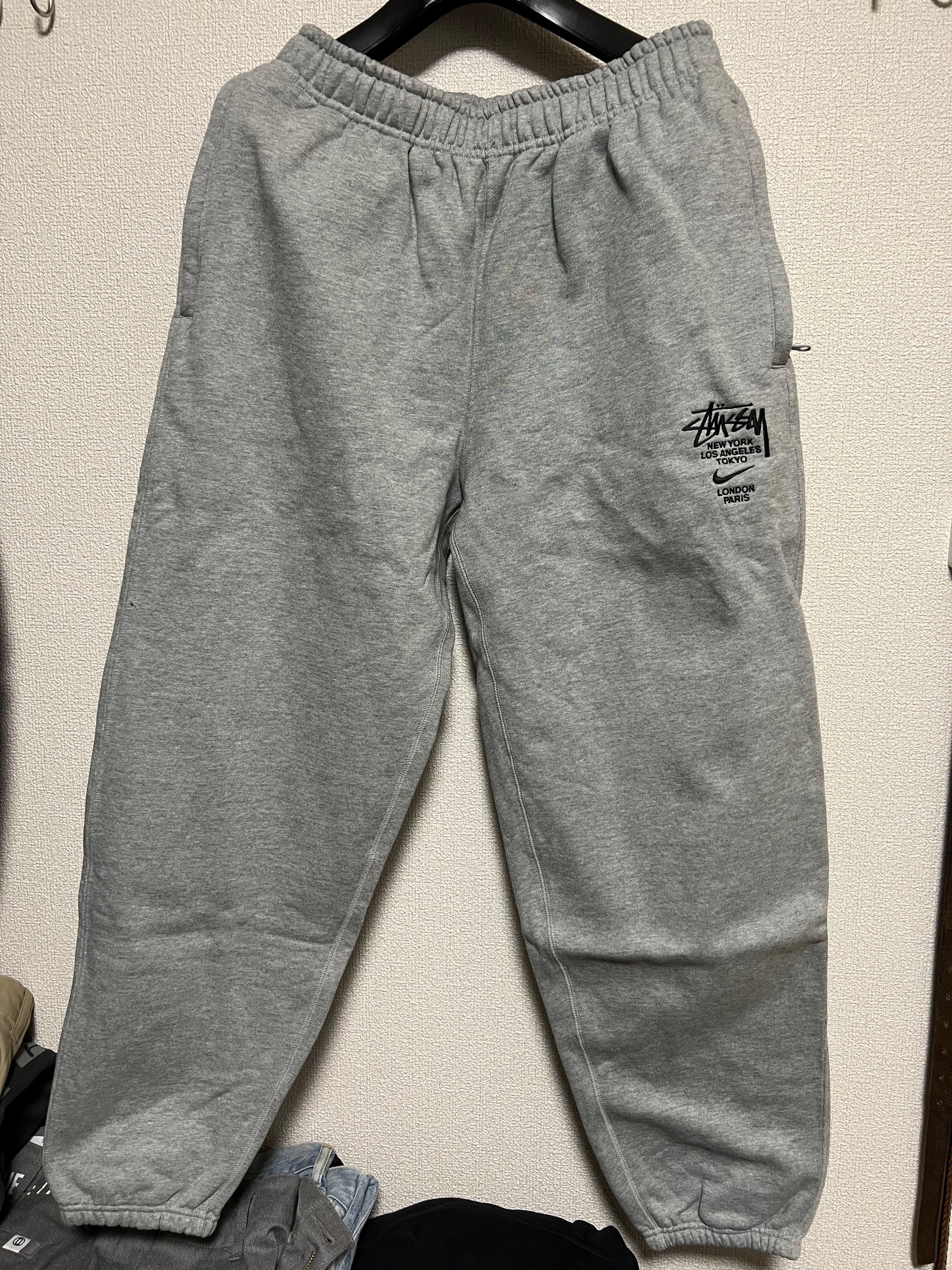 Nike x Stussy International Sweatpants (US Size) "Grey" DC4227-050