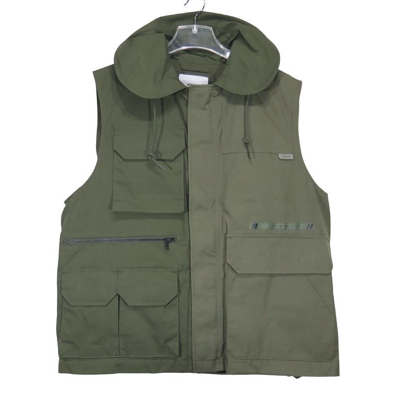 B (目立った傷や汚れなし)】WTAPS ダブルタップス 21AW TRADER/VEST