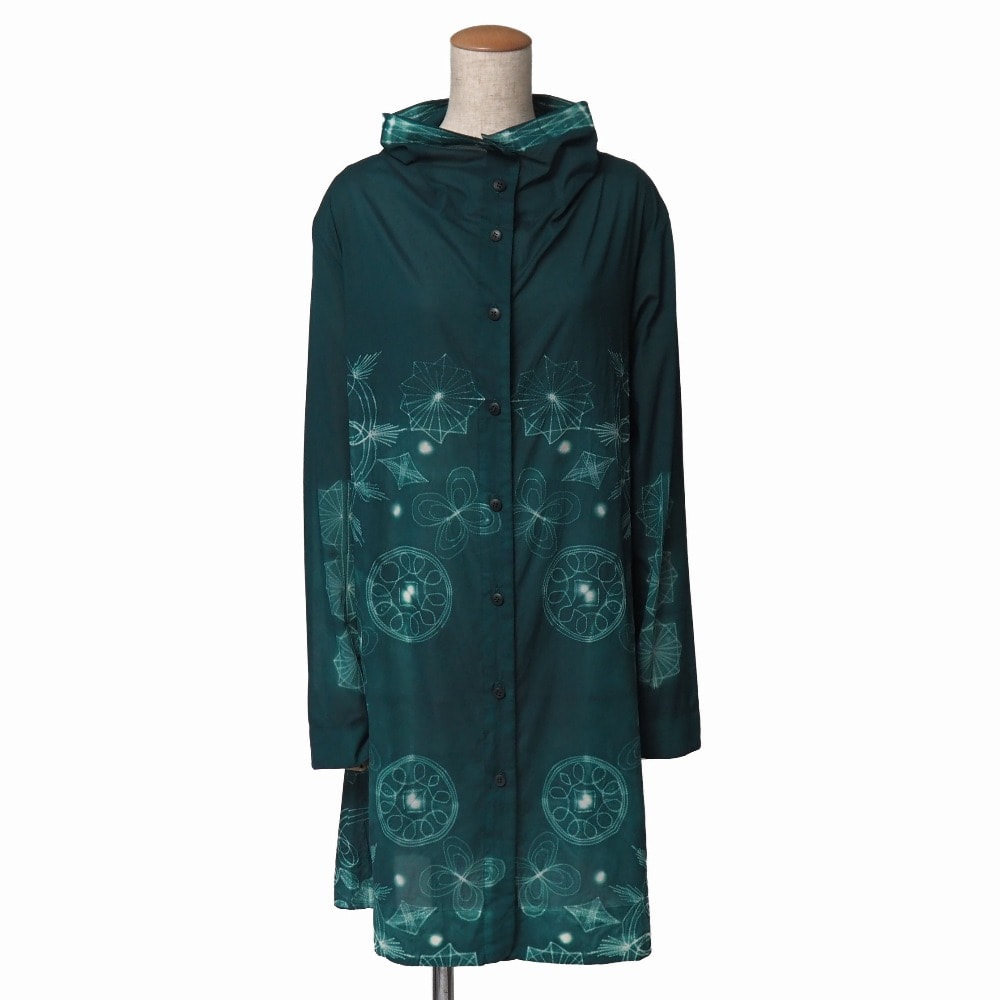 HaaT ISSEY MIYAKE ハート イッセイミヤケ ワンピース サイズ2 絞り染 スタンドカラー ブランド古着【中古】20261007/RB1256