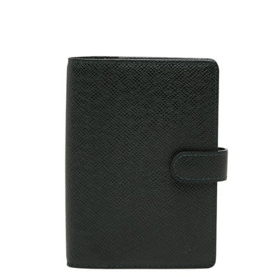 ルイ ヴィトン タイガ アジェンダPM 手帳カバー R20424 エセピア グリーン レザー レディース LOUIS VUITTON 【中古】
