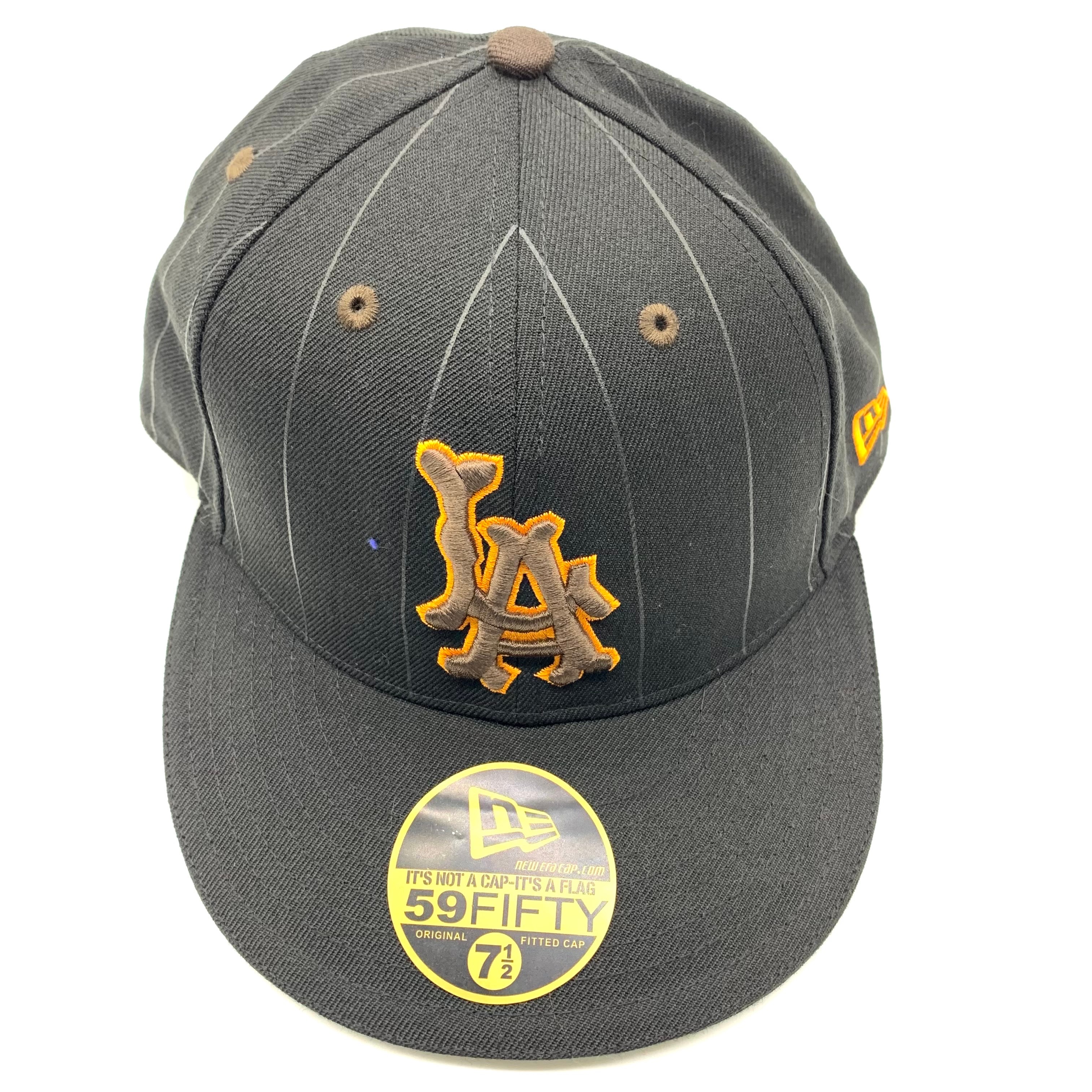 STUSSY × NEW ERA 59FIFTY Stripe Cap Black