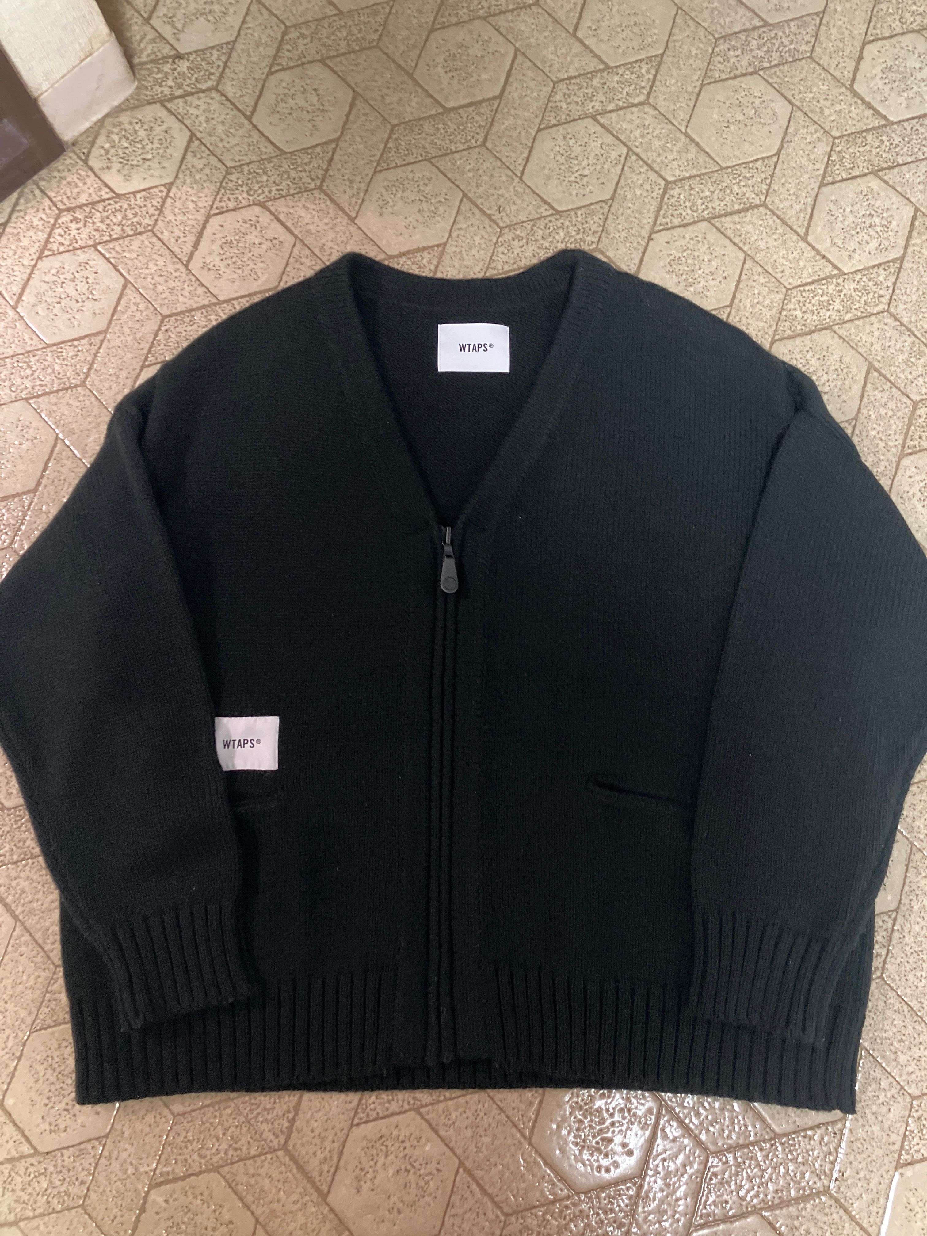 Wtaps Palmer / Sweater / Acrylic "Black"