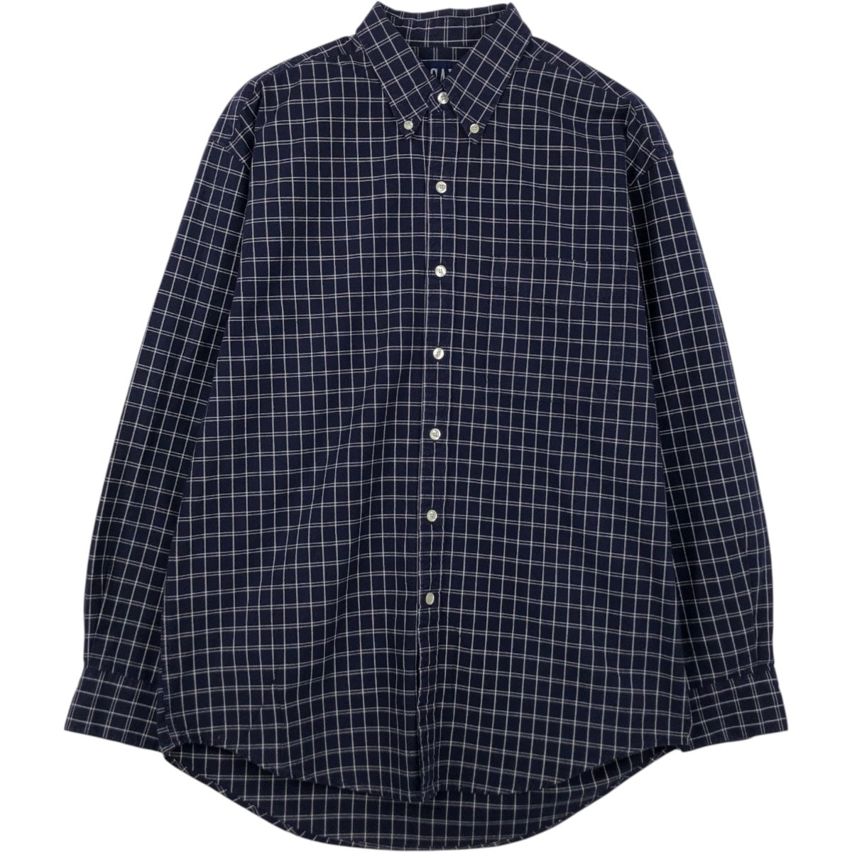 古着 90年代 ギャップ GAP オールドギャップ 長袖 ボタンダウンチェックシャツ メンズM相当 ヴィンテージ/eaa666205